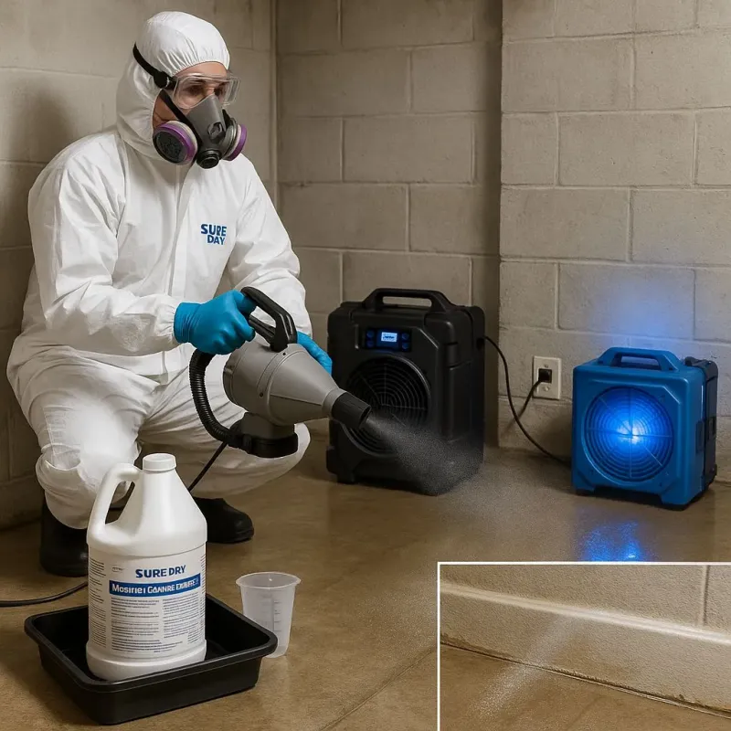 Sanitization and Odor Removal process in Bally, PA