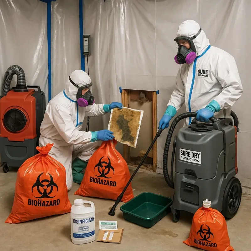 Contaminated Water Handling Protocols process in Bally, PA
